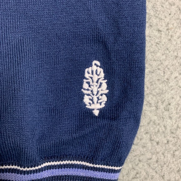 Free People Movement It's Cold Outside Playsuit Women's Medium Navy Striped Knit - Picture 6 of 9